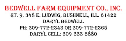 Bedwell Farm Equipment Co., Inc.