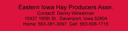 Eastern Iowa Hay Producers Assn.
