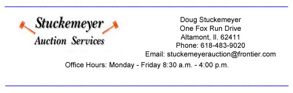 Stuckemeyer Auction