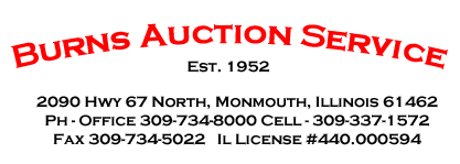 Burns Auction Service