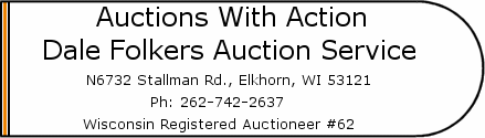 Dale Fokers Auction Service