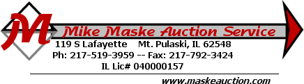 Mike Maske Auction Service